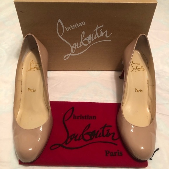 Authentic Nude Christian Louboutin - Picture 2 of 6